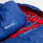 Blauer koppelbarer Deckenschlafsack Dundee von Skandika