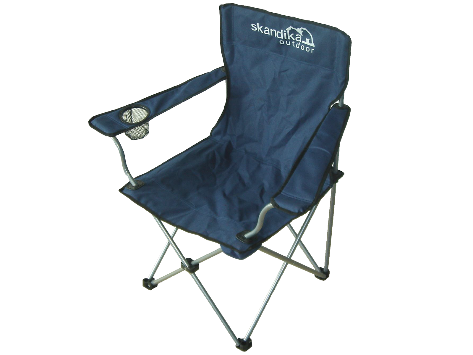 camping chair in living room