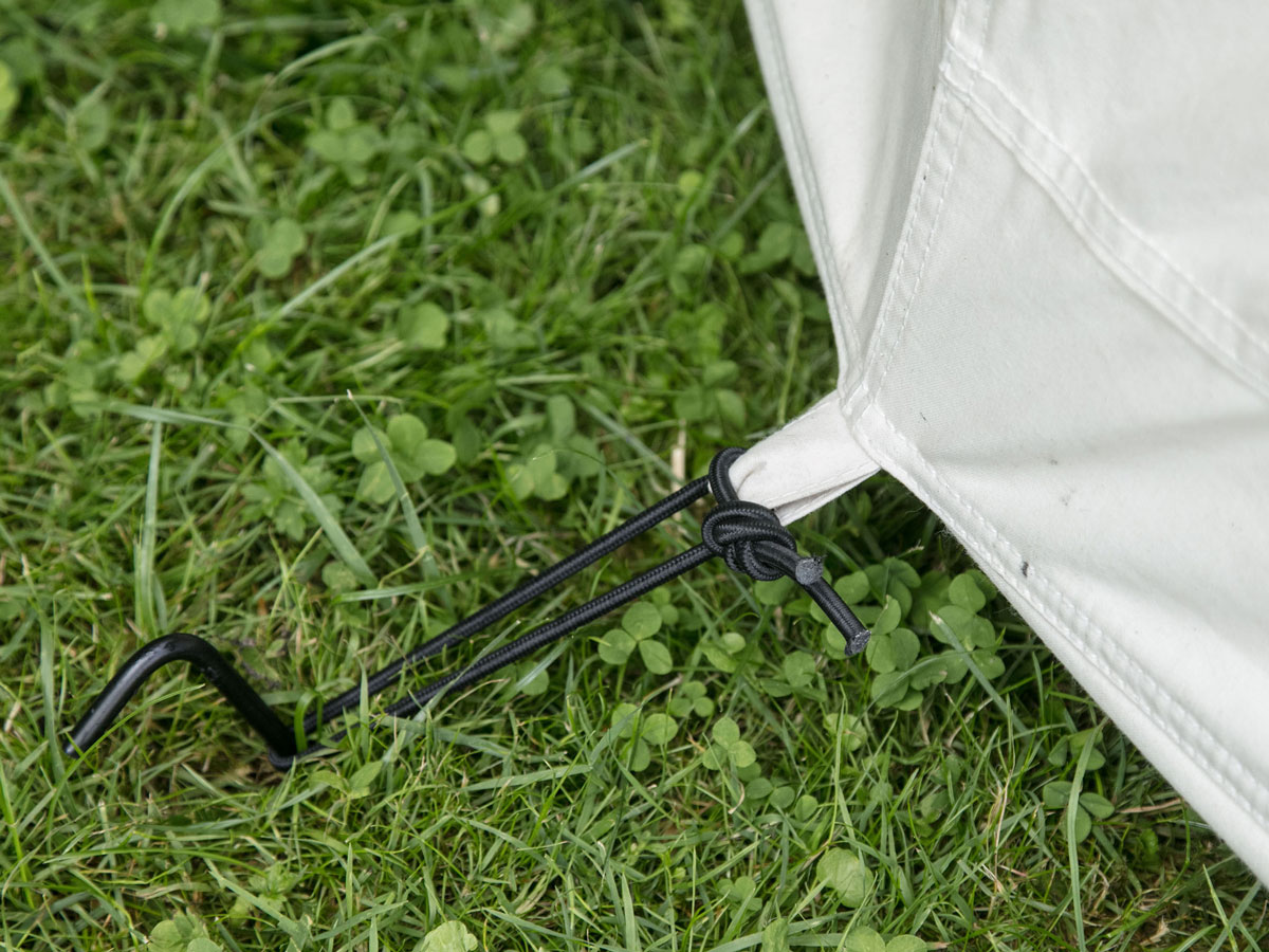 Tente Tipi 400 Coton Technique - camping - 8 personnes, tapis de sol cousu  SKANDIKA