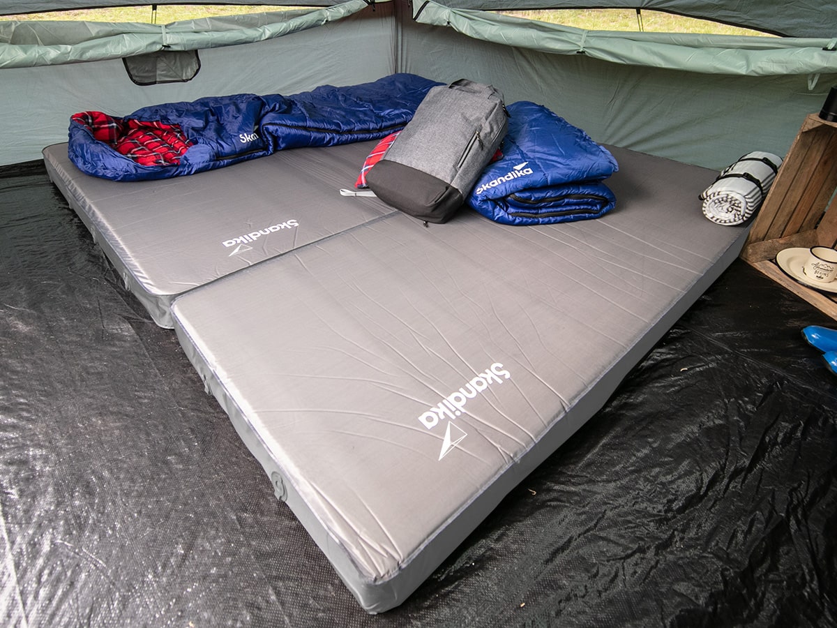 USB-Heizdecke Camping-Schlafmatratze 3-stufig einstellbare Isolierung  beheizte Isomatte für Outdoor-Camping Wanderreisen