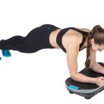 Trainingsbeispiel Plank auf der Vibration Plate V2