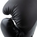 Gants de boxe Skandika noirs avec pouce cousu