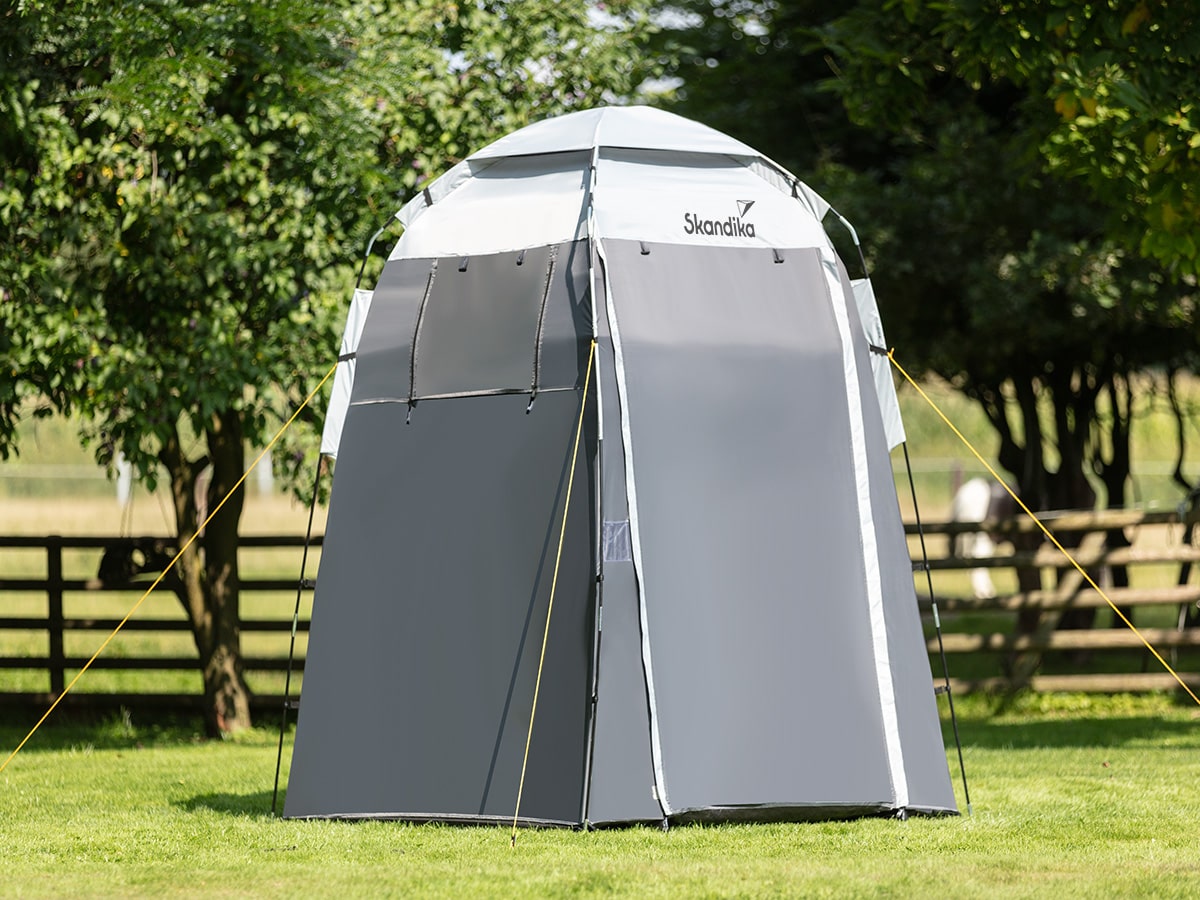 Tente de douche tente à langer Campalto 150x150cm, hauteur 210cm, Cabine  de douche camping, Auvent, Accessoires Camping-car