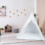 Tipi Zelt fürs Kinderzimmer aus Canvas