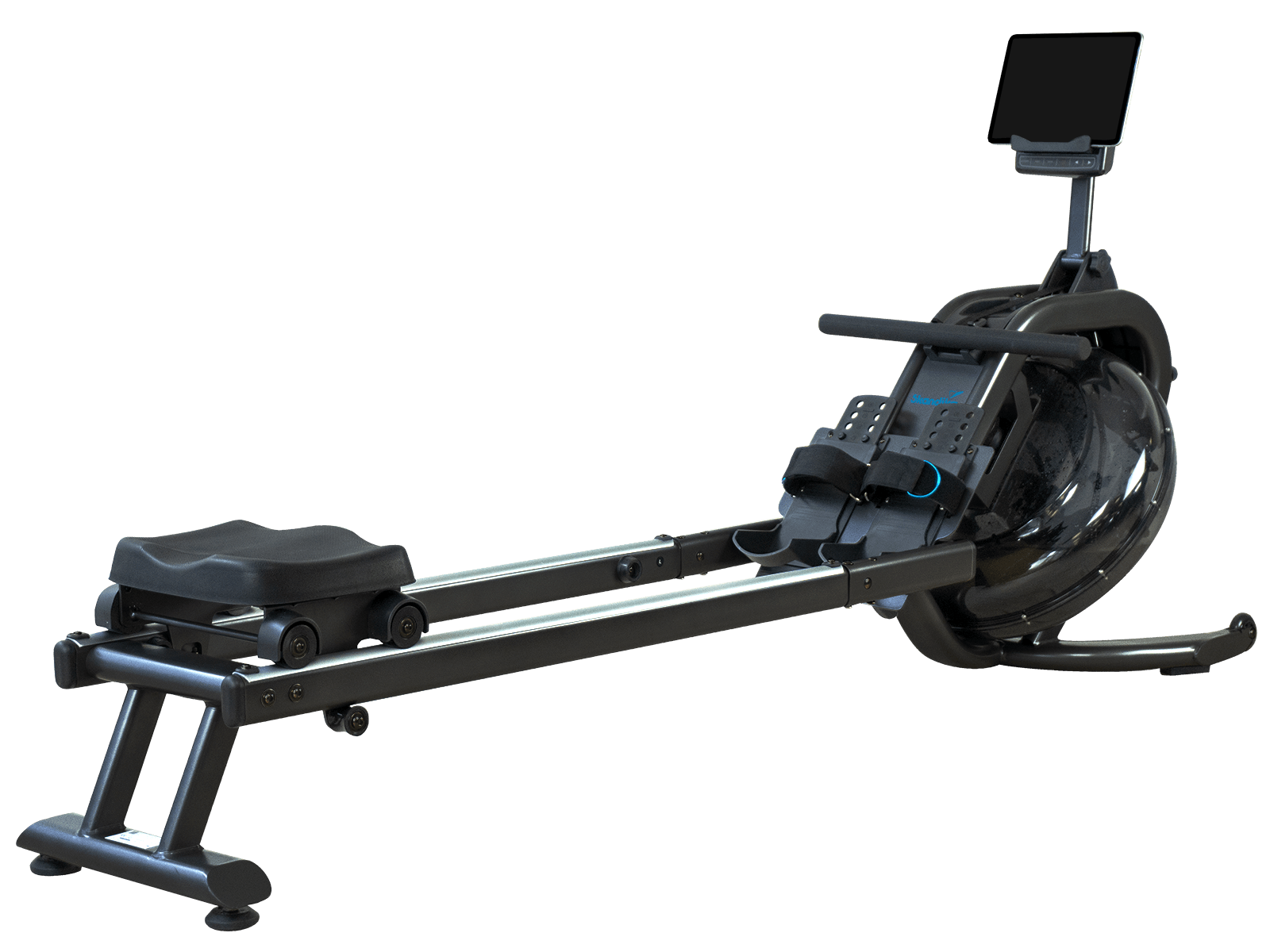 ECHANFIT Rowing Machine With Water Resistance, Exercise Rowers, 400 Lb ...