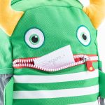 Skandika Sorgenfresser Kinderrucksack mit Reißverschlusstasche für Sorgen