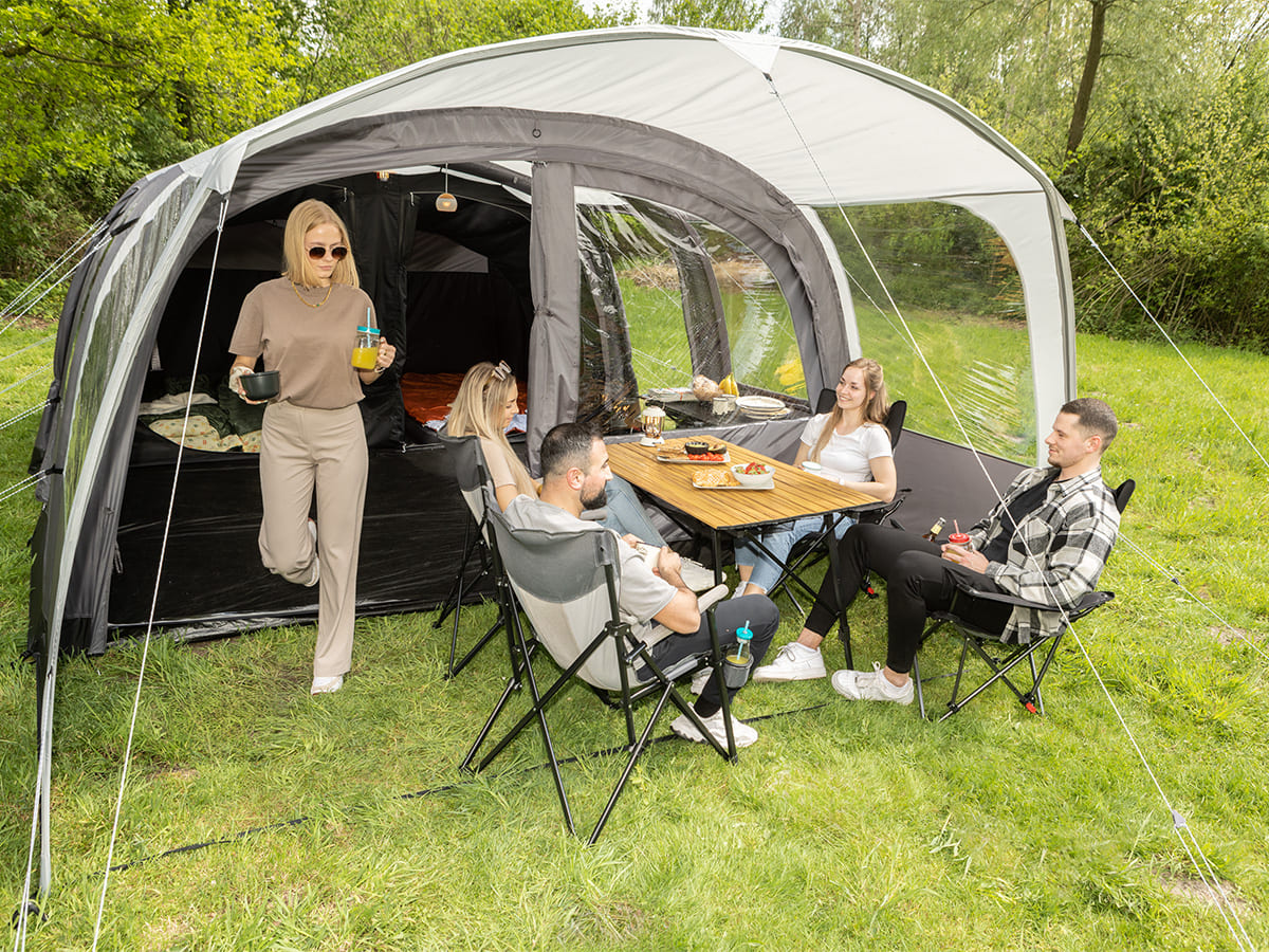 Tente gonflable INDIAN HILLS 440 AIR / 6 places SAFARICA - Latour Tentes et  Camping