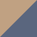 beige/dark blue