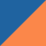 bleu/orange