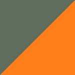 dunkelgrün/hellgrün/orange